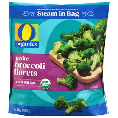 O Organics Broccoli Petite Florets Steam Bag (12 oz)