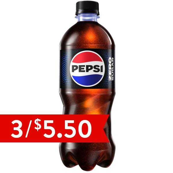 Pepsi Zero Sugar 20oz