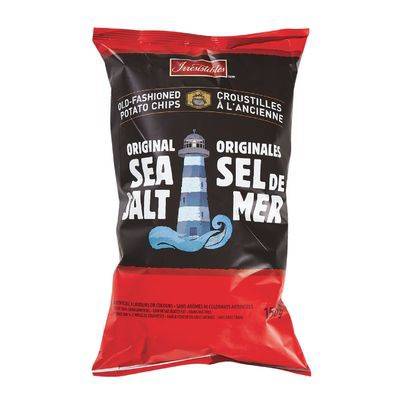 Irresistibles croustilles à l'ancienne originales au sel de mer (150 g) - original sea salt old fashioned chips (150 g)