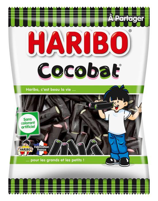 Haribo - Cocobat bonbons réglisse