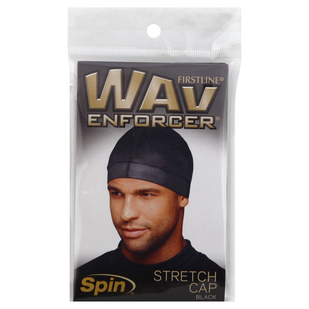 Firstline Wav Enforcer Stretch Cap (black)