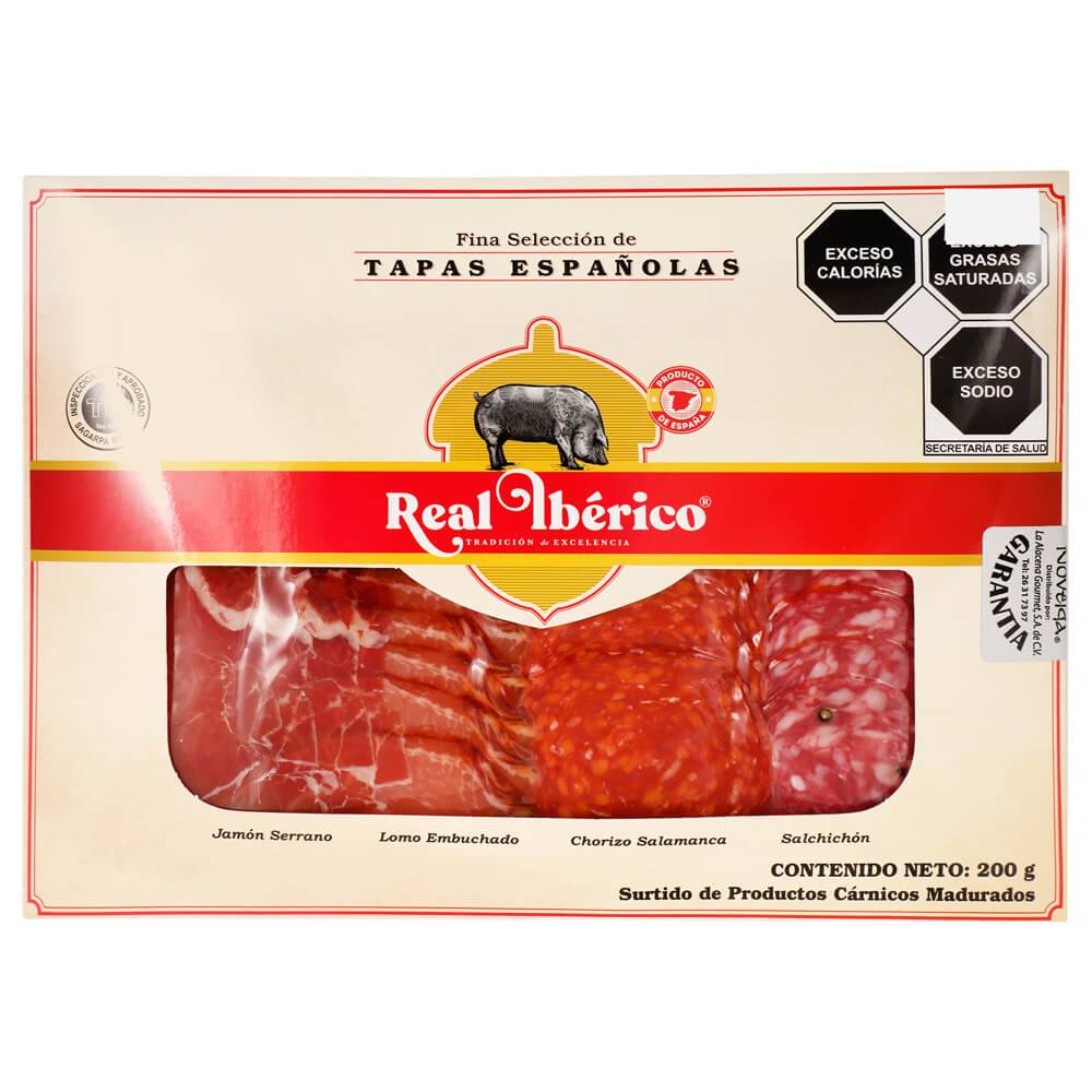 Real ibérico surtido de embutidos (al vacío 200 g)