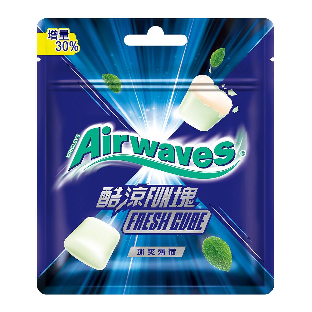 Airwaves酷涼FUN塊-冰爽薄荷 <37.4g克 x 1 x 1Bag包>