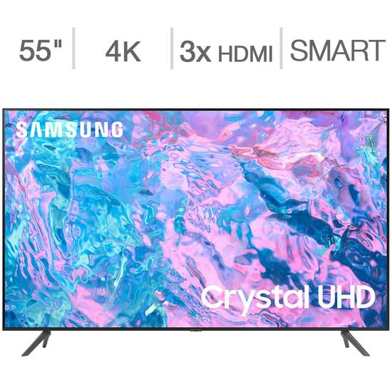 Samsung Smart Crystal Uhd Led Lcd Tv (55")