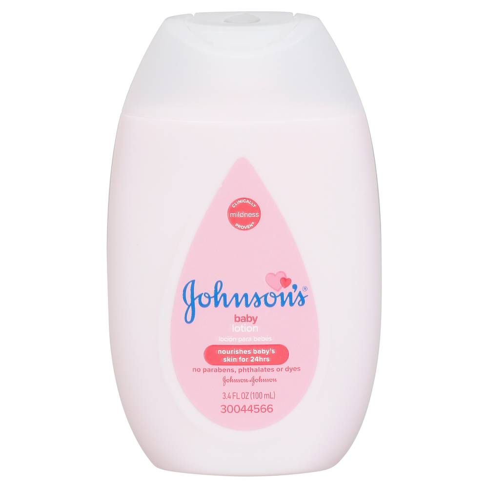 Johnson's Moisturizing Pink Baby Lotion With Coconut Oil (3.4 fl oz)