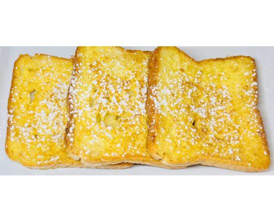 Order French Toast - 3 pc food online from Brandywine Cafe store, Philadelphia on bringmethat.com