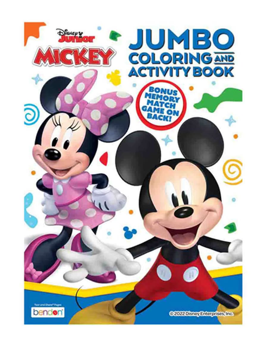 Bendon Disney Mickey Jumbo Coloring & Activity Book