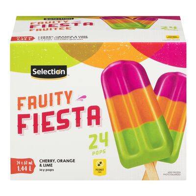 Selection sucettes glacées fiesta cosmique (24x60 ml) - cosmic fiesta icy pops (24x60 ml)