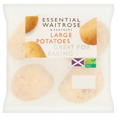 Waitrose Essential Large Potatoes (4 ct)