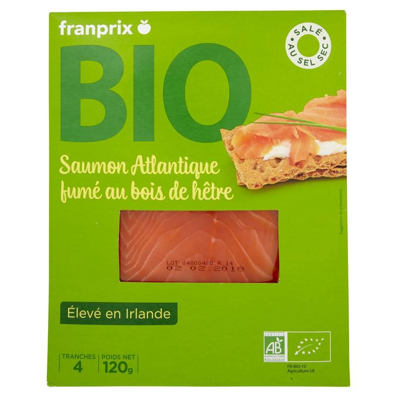 Franprix - Saumon fumé au bois de hêtre bio (4)