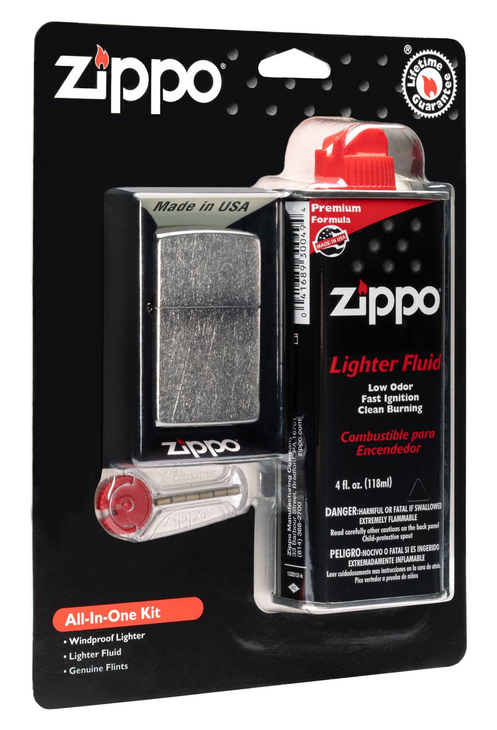 ZIPPO 1.25-in 0.48-lb Chrome Brass Fire Pit Accessory Pack | 24651