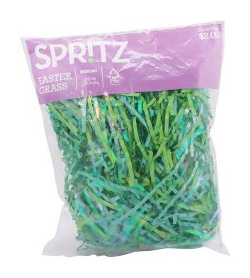 Spritz Iridescent Easter Green Grass