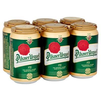 Pilsner Urquell The Original Pilsner Beer (6 x 330ml)