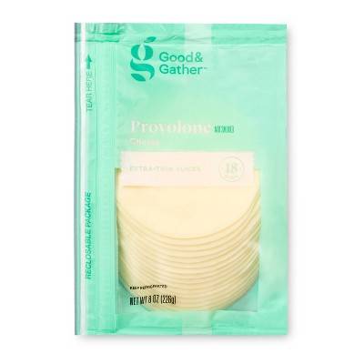 Good & Gather Extra-Thin Provolone Deli Sliced Cheese