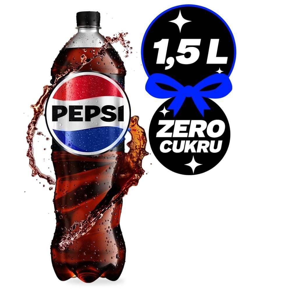 Pepsi-Cola Zero cukru Napój gazowany 1,5 l