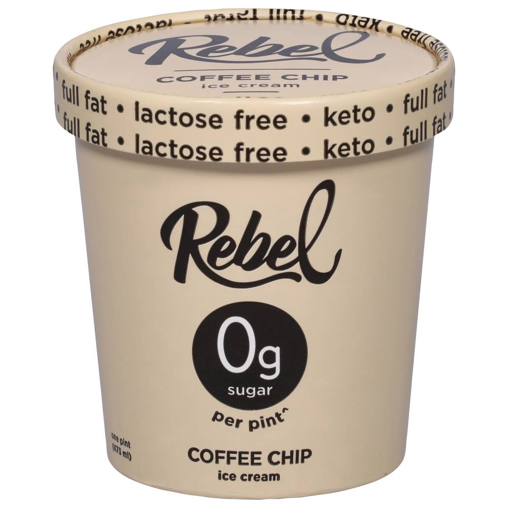 Rebel Coffee Chip Ice Cream (1 pint)