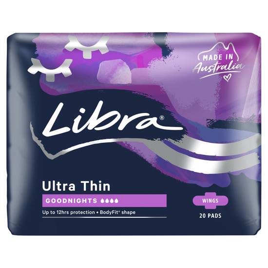 Libra Goodnights Ultra Thin Value pack Pads 20pk