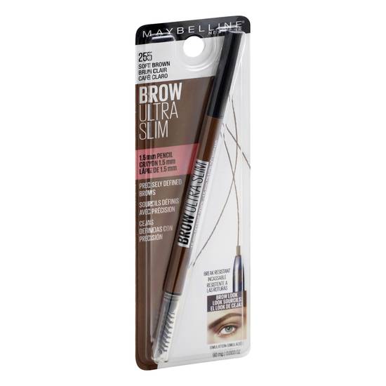 Maybelline Brow Ultra Slim Soft Brown 255 Brow Pencil