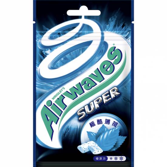 Airwaves口香糖-極酷薄荷(袋)