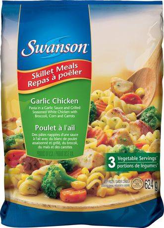 Swanson Skillet Meals Garlic Chicken (624 g)