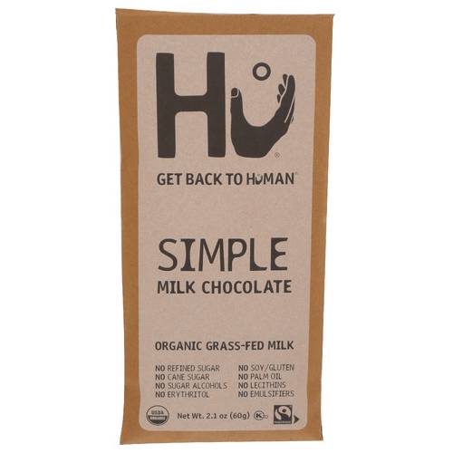 Hu Organic Simple Milk Chocolate Bar