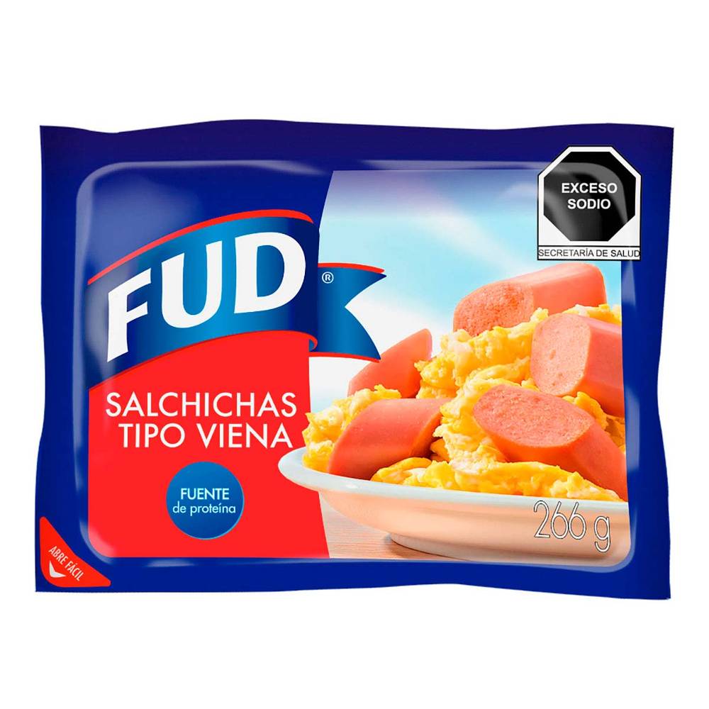 FUD · Salchichas tipo viena (266 g)