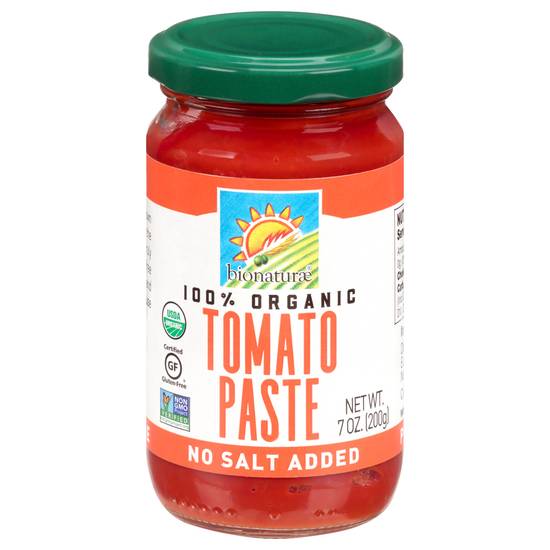 Bionaturae Organic Tomato Paste No Salt Added (7 oz)