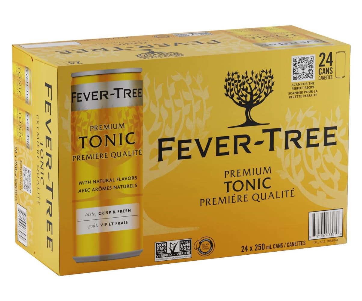 Fever-Tree - Tonique, 250 Ml Paquet De 24 / Fever-Tree Tonic, 250 Ml 24-Pack