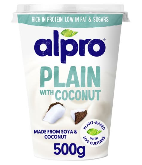Alpro Plain With Coconut Yoghurt Alternative (500g)