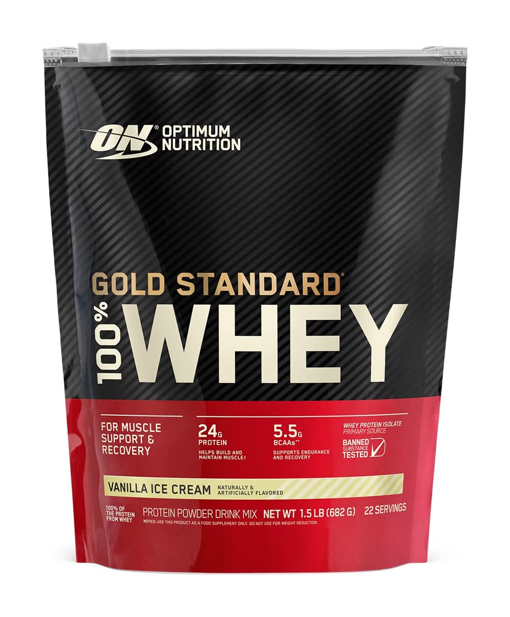 Optimum Nutrition Gold Standard 100% Whey, Van Ice Cream