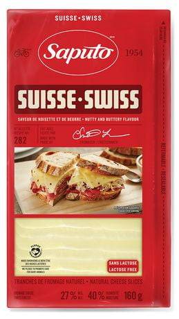 Saputo Swiss Cheese Slices (160 g)