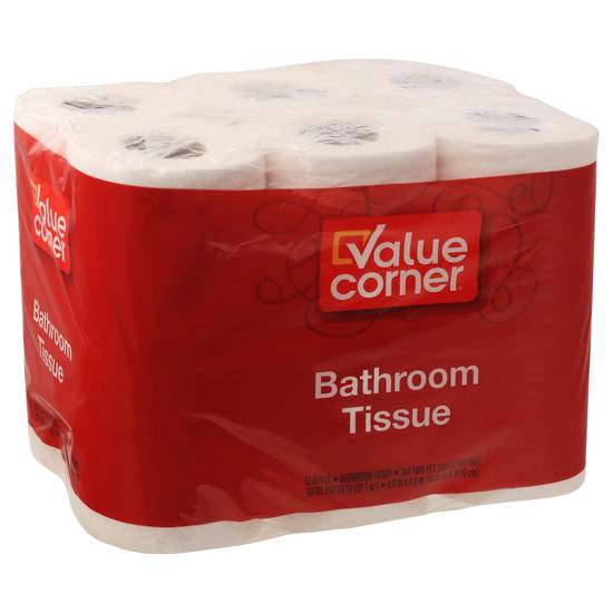 Value Corner Two-Ply Bathroom Tissue (12 rolls)