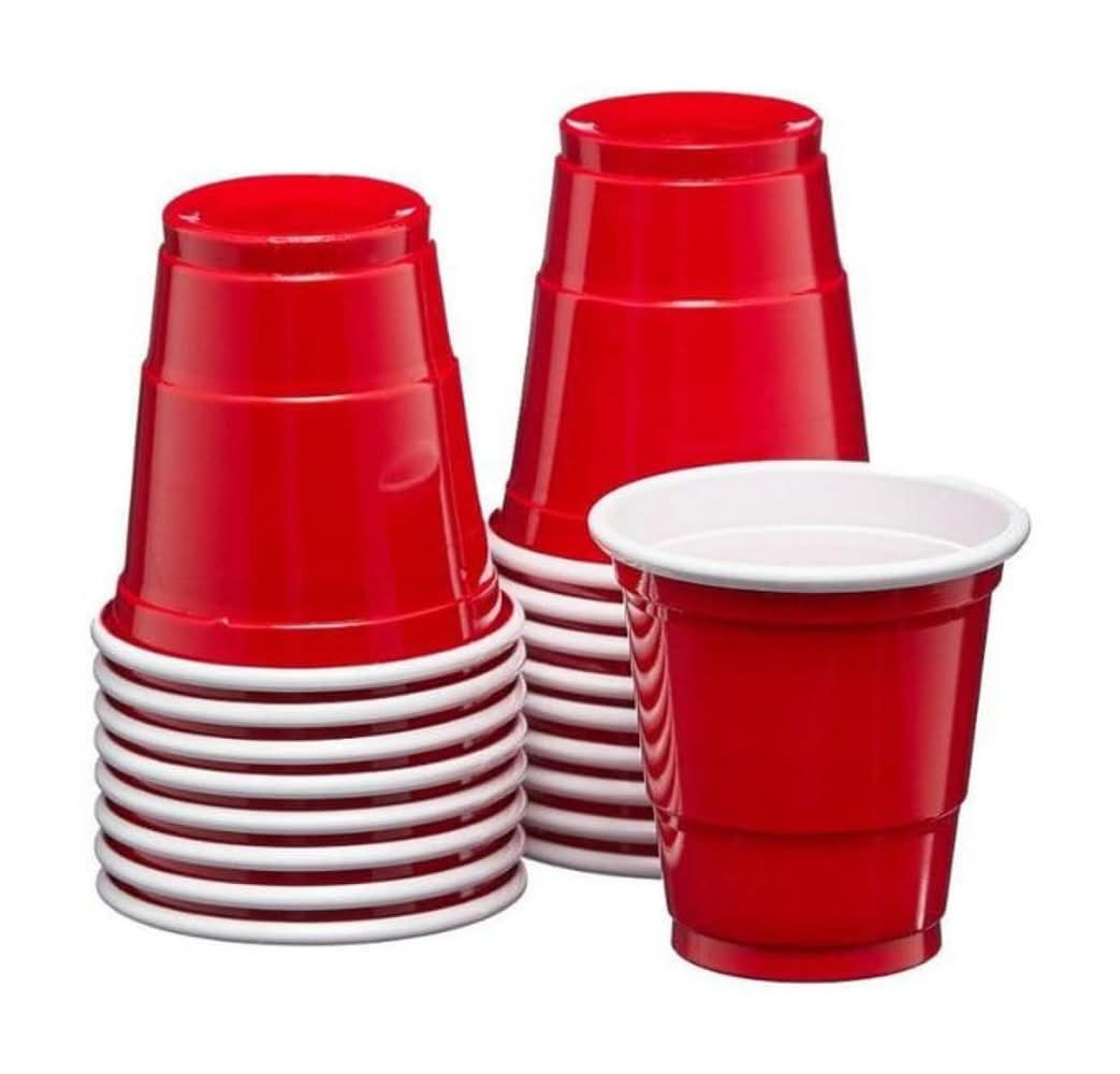 321 Party! Mini Red Party Cups 18 Count