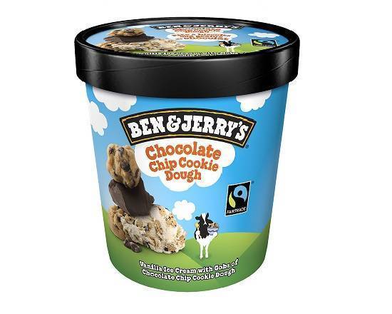 Ben and Jerry's Chocolate Chip Cookie Dough 473ml