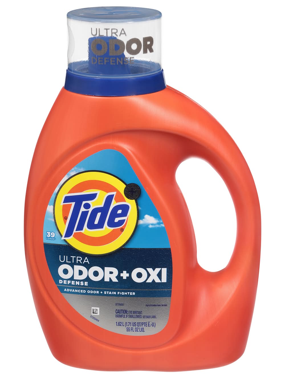 Tide Ultra Odor + Oxi Advanced Stain Fighter Laundry Detergent Liquid (55 fl oz)