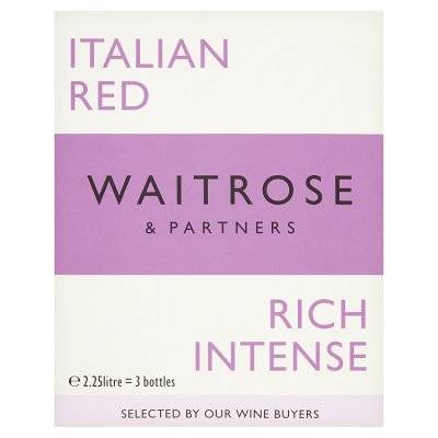 Waitrose & Partners Italian Red Wine (3 pack, 750 ml)