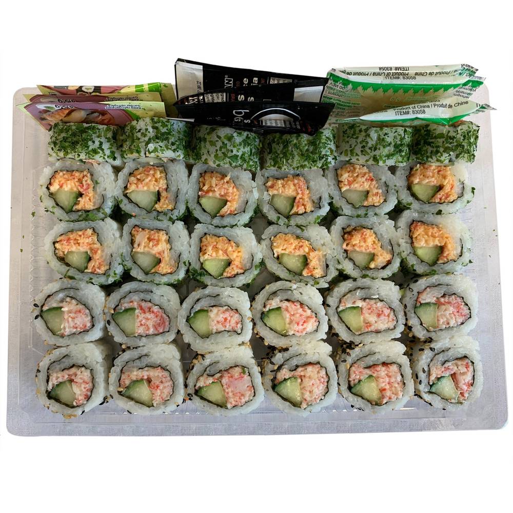 Snowfox California Rolls – 706 G, 30 Pc