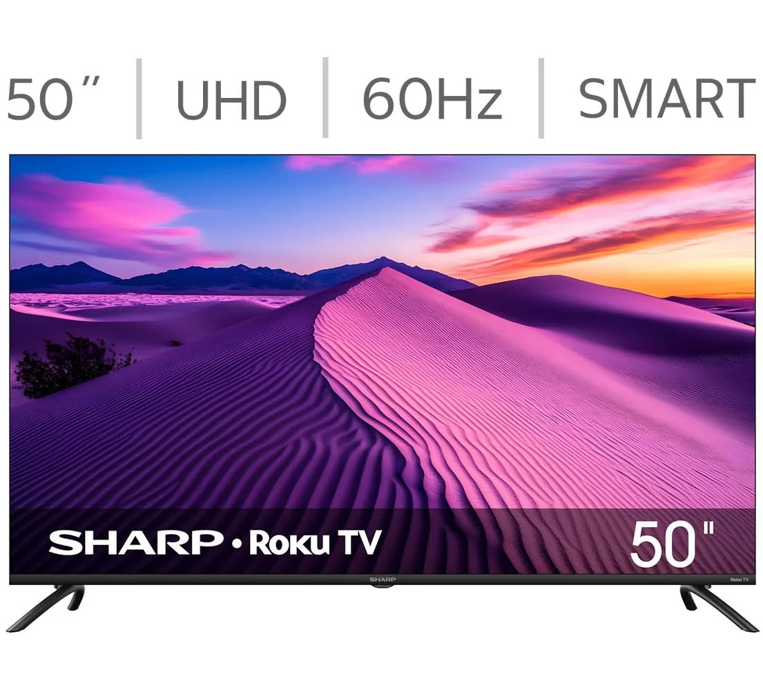 Sharp · Pantalla roku tv 4k hd 4t-c50hl4320u, 50"