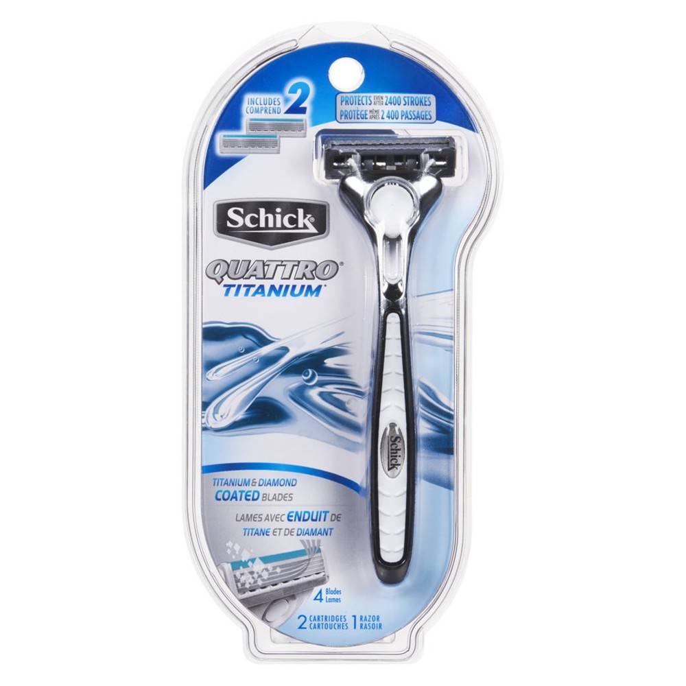 Schick Quattro Titanium Razor Delivery Near Me Order Online Uber Eats