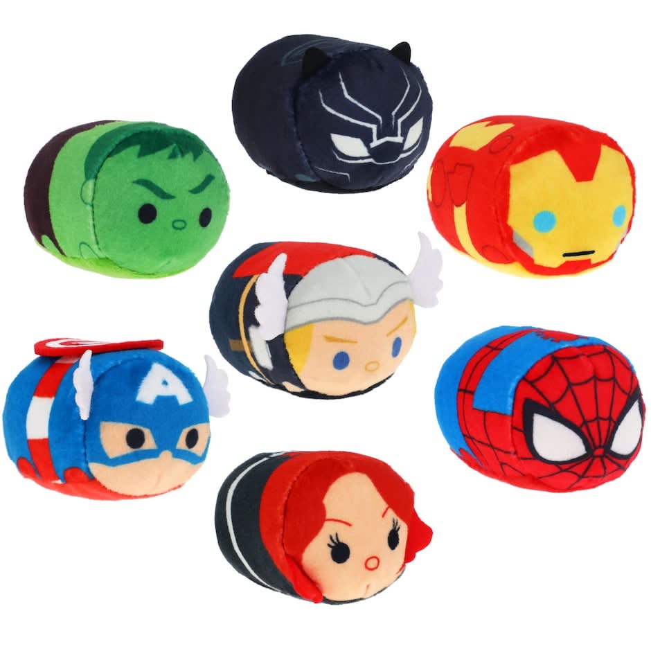 Tsum Tsum Marvel Avengers Stackable Plush, Assorted Designs, 1-ct.