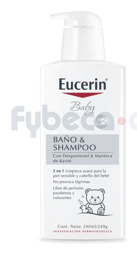Baño Y Shampoo Eucerin Baby 240 Ml