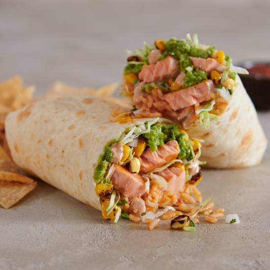 Atlantic Salmon Burrito