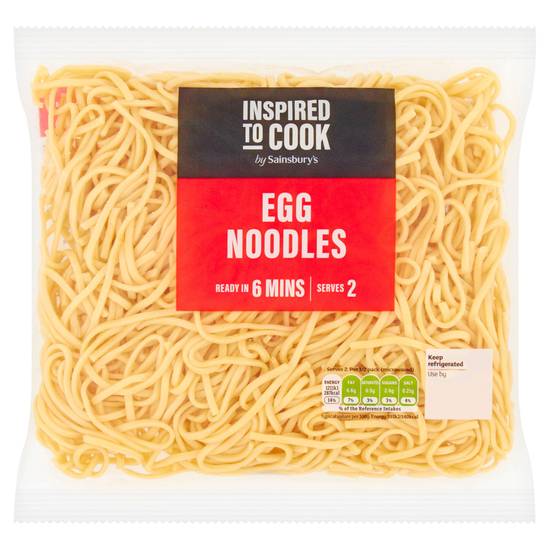 Sainsbury's Free Range Fresh Egg Noodles 410g