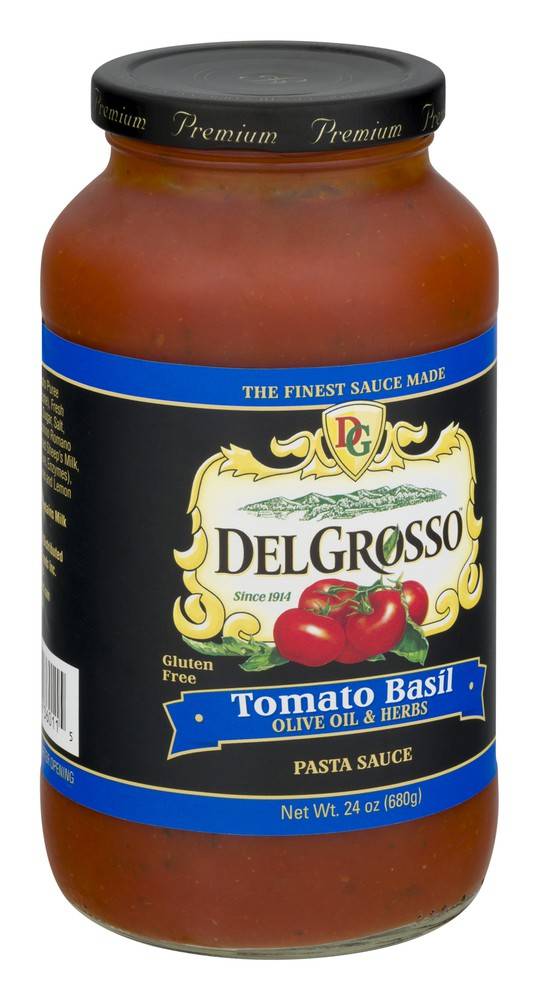 DelGrosso Tomato Basil Olive Oil & Herbs Pasta Sauce (1.5 lbs)