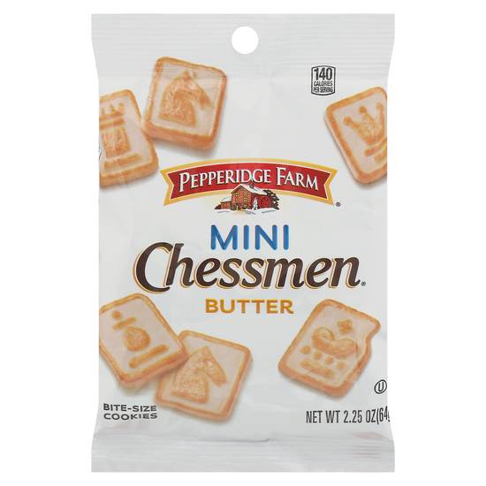 Pepperidge Farm Mini Chessmen Cookies (butter)