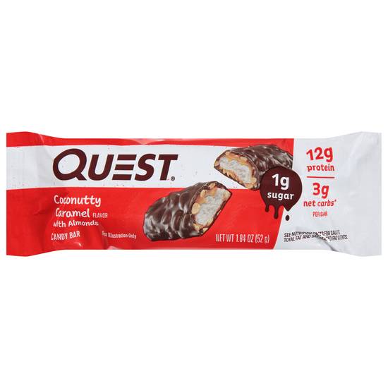 Quest Coconutty Caramel Flavor Candy Bar
