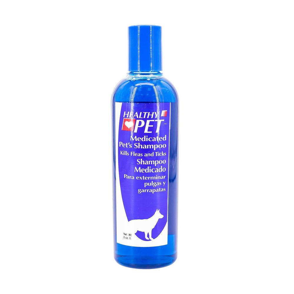 Shampoo Medicado Healthy Pet Pulgas Y Garrapatas 177ml