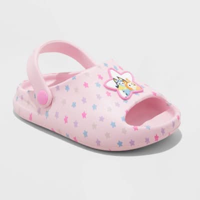 BLUEY Toddler Girls Comfort Sandals, 7T, Pink