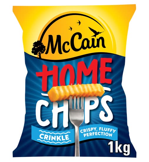 McCain Crinkle, Home Chips (1kg)