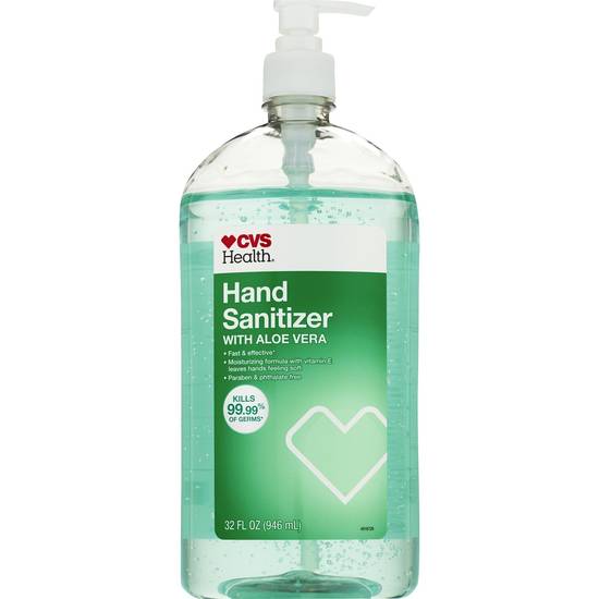 CVS Health Hand Sanitizer With Aloe Vera, 32 OZ